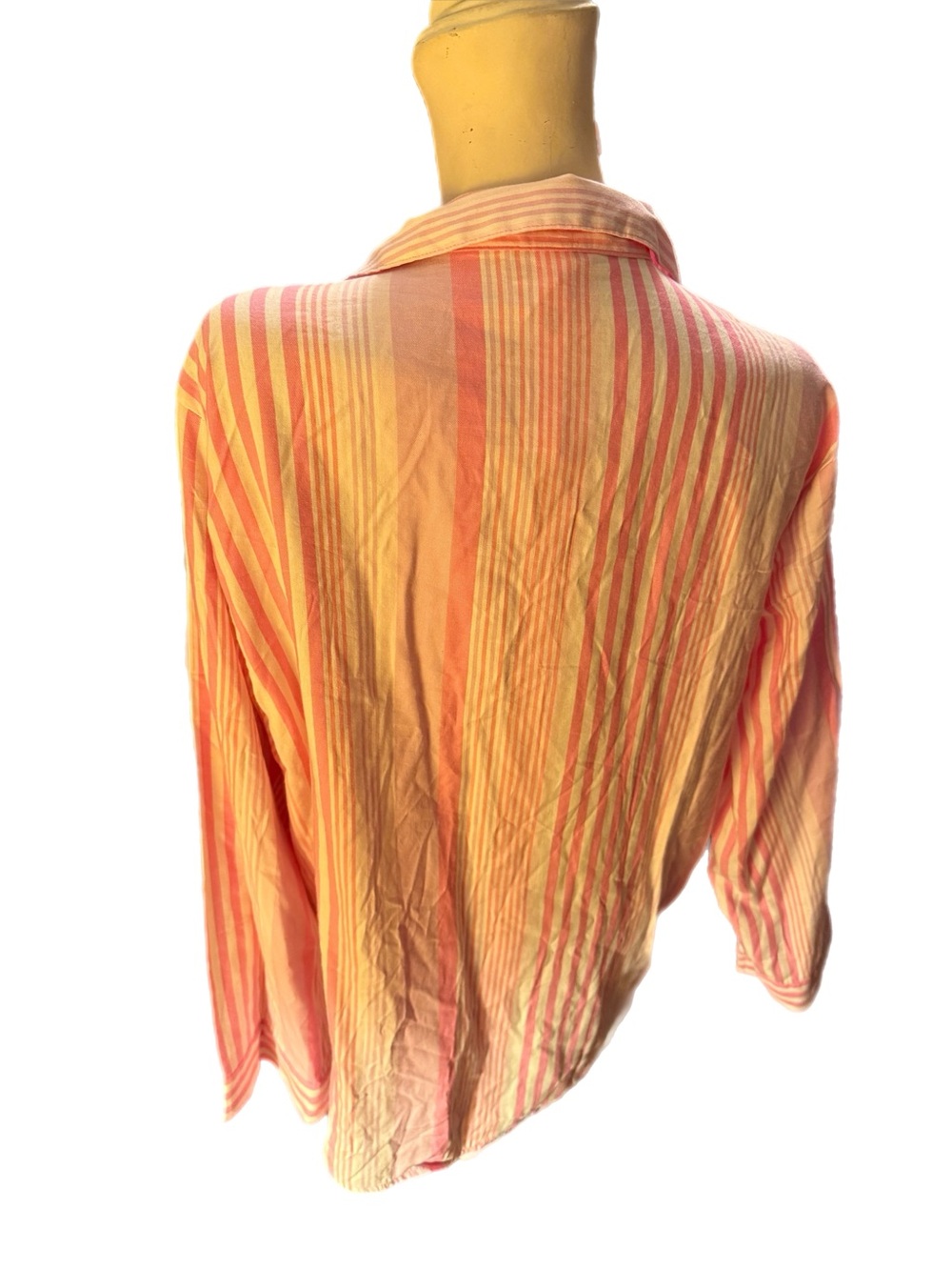 Victoria’s Secret NWT Pink Striped Two-Piece Pajama Set | Size XL - Picture 3 of 7